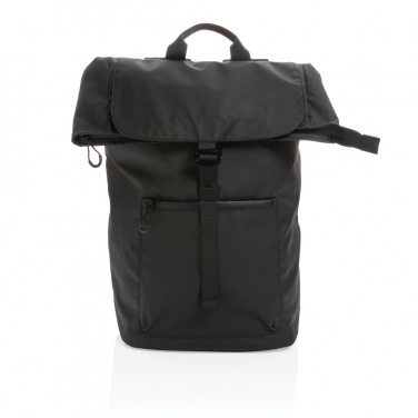 Logotrade promotional giveaway image of: Impact AWARE™ RPET water resistant 15.6" laptop backpack