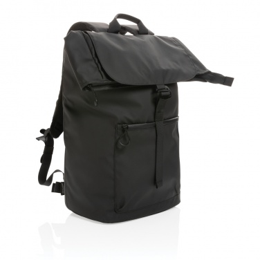 Logo trade promotional giveaways image of: Impact AWARE™ RPET water resistant 15.6" laptop backpack