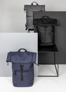 Logotrade promotional giveaway image of: Impact AWARE™ RPET water resistant 15.6" laptop backpack