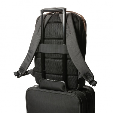 Logo trade promotional items image of: Impact AWARE™ 300D two tone deluxe 15.6" laptop backpack
