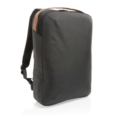 Logo trade business gift photo of: Impact AWARE™ 300D two tone deluxe 15.6" laptop backpack