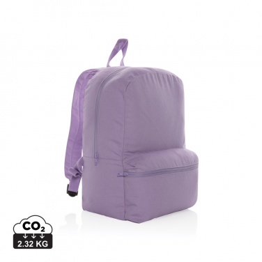 Logo trade promotional items image of: Impact Aware™ 285 gsm rcanvas backpack
