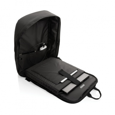 Logo trade advertising product photo of: Swiss Peak AWARE™ RFID anti-theft 15.6'' laptop backpack