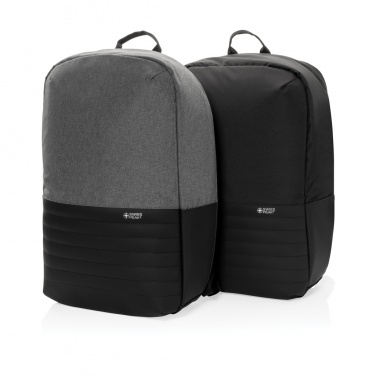 Logo trade business gifts image of: Swiss Peak AWARE™ RFID anti-theft 15.6'' laptop backpack