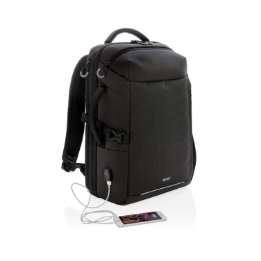 Logo trade promotional giveaway photo of: Swiss Peak AWARE™ XXL weekend travel backpack