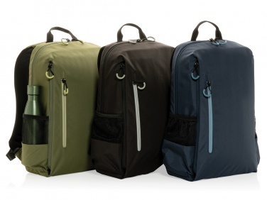 Logo trade promotional merchandise photo of: Impact AWARE™ Lima 15.6' RFID laptop backpack