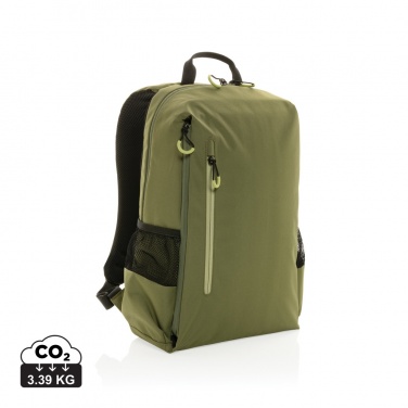 Logo trade promotional gifts image of: Impact AWARE™ Lima 15.6' RFID laptop backpack