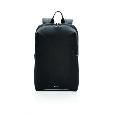 Logotrade promotional product image of: Swiss Peak AWARE™ RFID and USB A laptop backpack