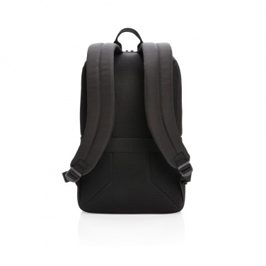 Logotrade promotional merchandise picture of: Swiss Peak AWARE™ RFID and USB A laptop backpack