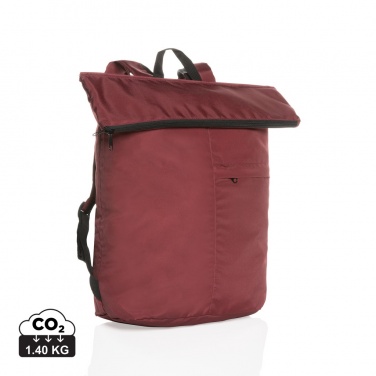 Logotrade advertising product picture of: Dillon AWARE™ RPET lightweight foldable backpack