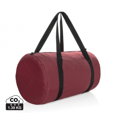 Logo trade promotional item photo of: Dillon AWARE™ RPET foldable sports bag