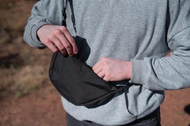 Logotrade promotional item image of: Crescent AWARE™ RPET half moon sling bag