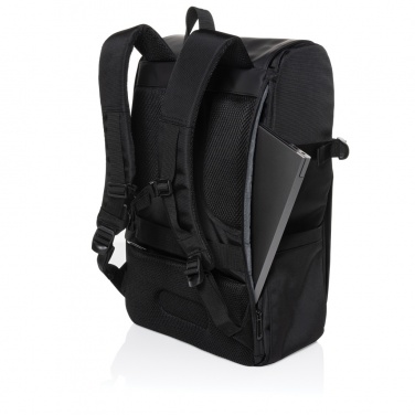 Logo trade promotional merchandise photo of: Pascal AWARE™ RPET deluxe weekend pack