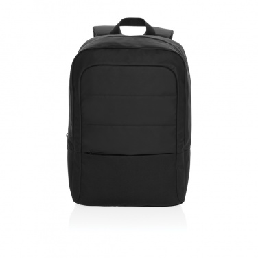 Logo trade advertising products image of: Armond AWARE™ RPET 15.6 inch standard laptop backpack