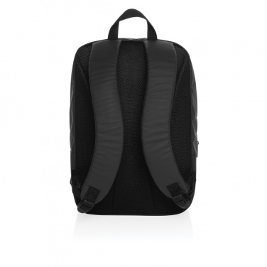 Logotrade promotional giveaway image of: Armond AWARE™ RPET 15.6 inch standard laptop backpack