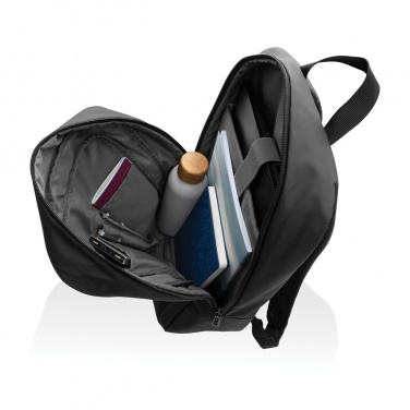 Logotrade corporate gift image of: Armond AWARE™ RPET 15.6 inch standard laptop backpack