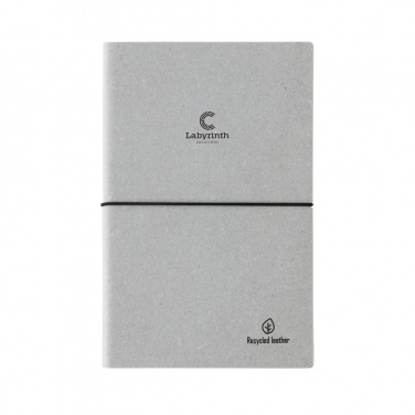 Logotrade advertising product image of: A5 recycled leather notebook