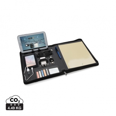 Logotrade promotional product picture of: Tech portfolio with powerbank