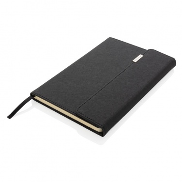 Logo trade promotional products picture of: Swiss Peak deluxe A5 notebook and pen set