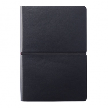 Logotrade promotional gift image of: Deluxe softcover A5 notebook