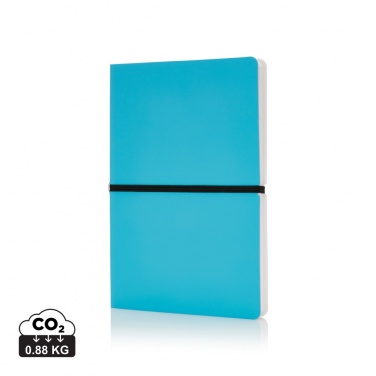 Logotrade promotional giveaways photo of: Deluxe softcover A5 notebook