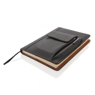 Logotrade corporate gifts photo of: Notebook with phone pocket