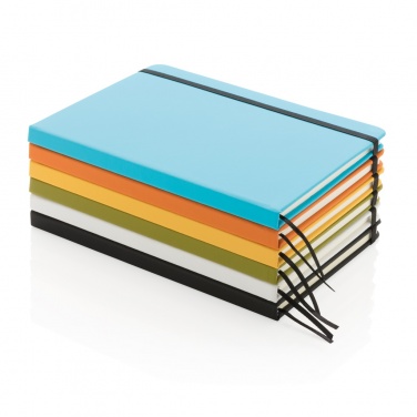 Logo trade promotional gifts image of: Standard hardcover PU notebook A5