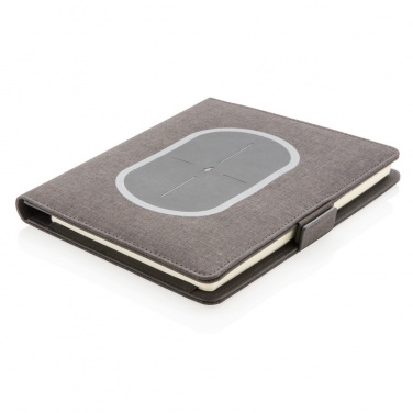 Logotrade promotional giveaway image of: Air 5W wireless charging notebook cover A5