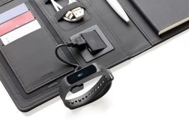 Logotrade promotional item picture of: Air 5W wireless charging notebook cover A5