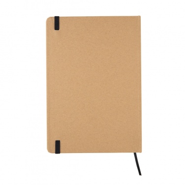 Logo trade promotional merchandise photo of: A5 kraft notebook