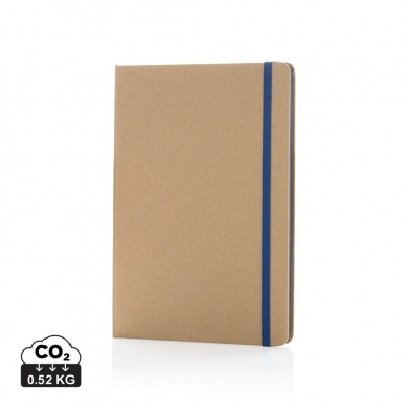 Logo trade promotional merchandise photo of: A5 kraft notebook