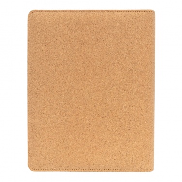 Logotrade promotional item image of: Deluxe cork portfolio A5 with pen
