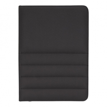 Logotrade promotional merchandise picture of: Impact AWARE™ RPET A4 portfolio with zipper