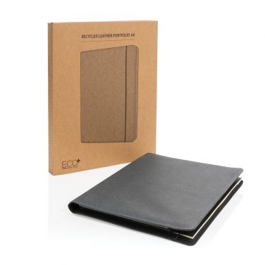 Logotrade promotional product picture of: Recycled leather A4 portfolio