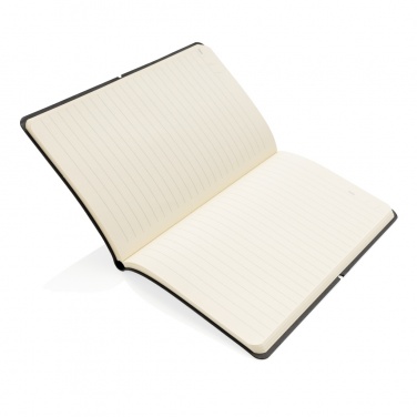 Logo trade advertising products image of: Modern deluxe softcover A5 notebook