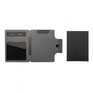 Logotrade promotional merchandise image of: Artic Magnetic 10W wireless charging A4 portfolio