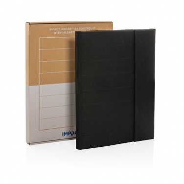 Logo trade promotional item photo of: Impact Aware™ A4 portfolio with magnetic closure