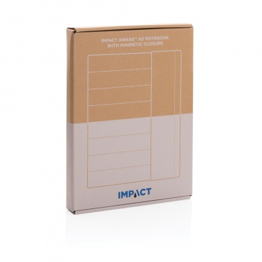 Logotrade promotional giveaways photo of: Impact Aware™ A5 notebook with magnetic closure