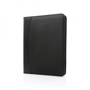 Logo trade promotional merchandise image of: RCS rPU deluxe tech portfolio with zipper