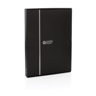 Logotrade business gift image of: Swiss Peak Heritage RCS rPU A4 portfolio with zipper