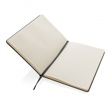 Logo trade promotional giveaways picture of: A5 hardcover notebook