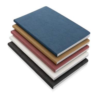 Logotrade promotional giveaway picture of: Salton A5 GRS certified recycled paper notebook