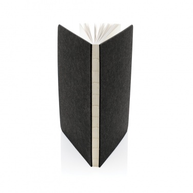 Logotrade promotional items photo of: Phrase GRS certified recycled felt A5 notebook