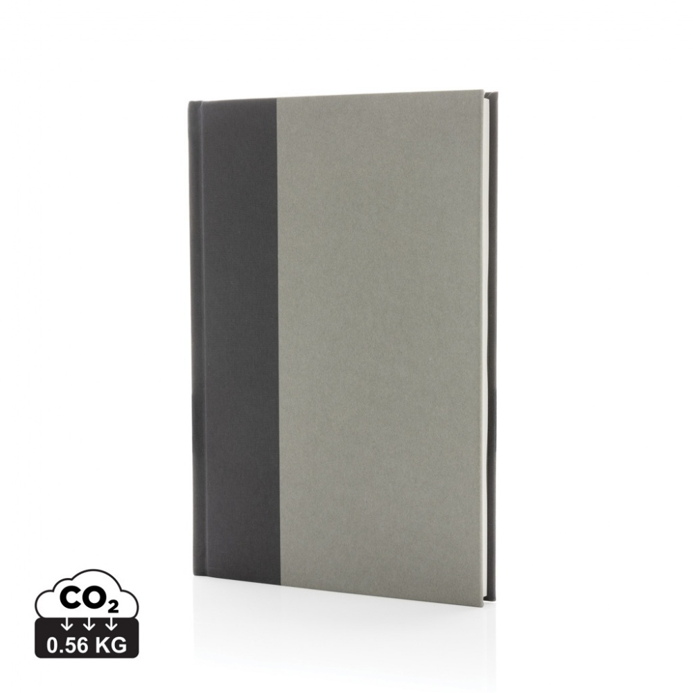 Logo trade advertising products image of: Words GRS certified RPET & Kraft A5 notebook