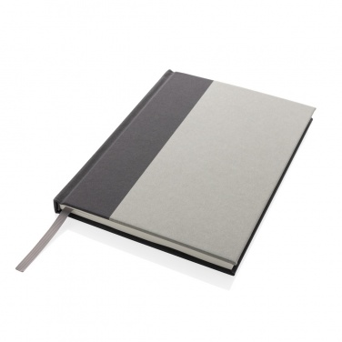 Logotrade business gifts photo of: Words GRS certified RPET & Kraft A5 notebook