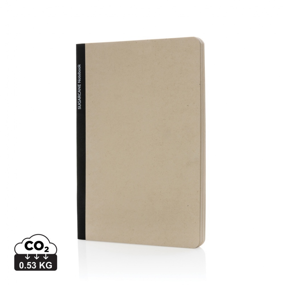 Logotrade promotional gift image of: Stylo Sugarcane paper A5 Notebook