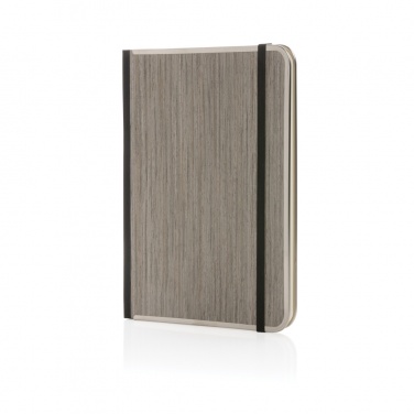 Logo trade promotional giveaway photo of: Treeline A5 wooden cover deluxe notebook