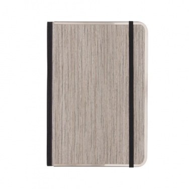 Logotrade promotional products photo of: Treeline A5 wooden cover deluxe notebook