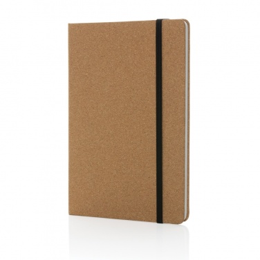 Logo trade promotional item photo of: Stoneleaf A5 cork and stonepaper notebook