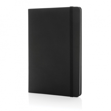 Logo trade corporate gift photo of: Craftstone A5 recycled kraft and stonepaper notebook